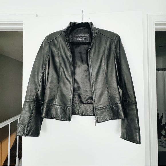 Andrew Marc Nordstrom leather jacket - Picture 2 of 9